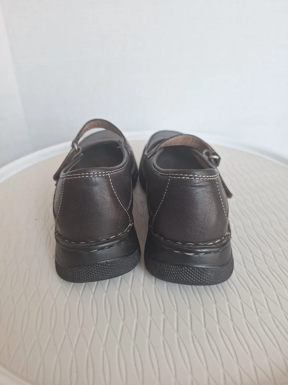 💙Born Brown Leather Mary Jane Comfort Shoes 🤍>>>Size 5 / 37.5 - Picture 8 of 16